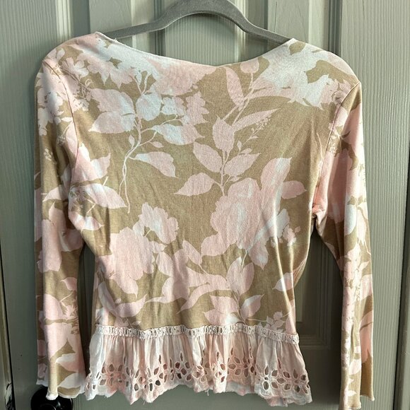 Y2K VINTAGE Language Babydoll Empire Top Size M - Picture 5 of 6